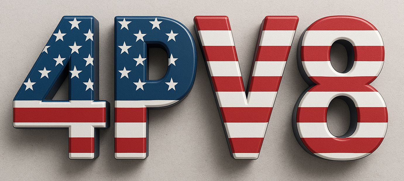 4PV8 logó